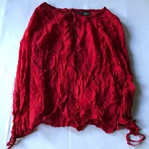 Women Notations Clothing Co. Size L Red Color Top - 0914
